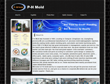 Tablet Screenshot of p-hmold.com